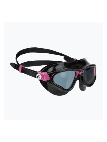 Маска за плуване Cressi Cobra black/black/pink smoked