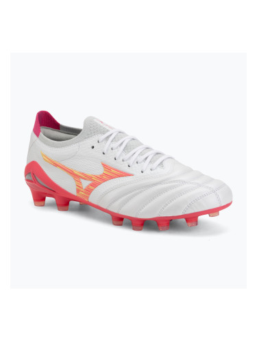 Футболни обувки Mizuno Morelia Neo IV Beta Japan FG white/pink tetra/fuchsia purple