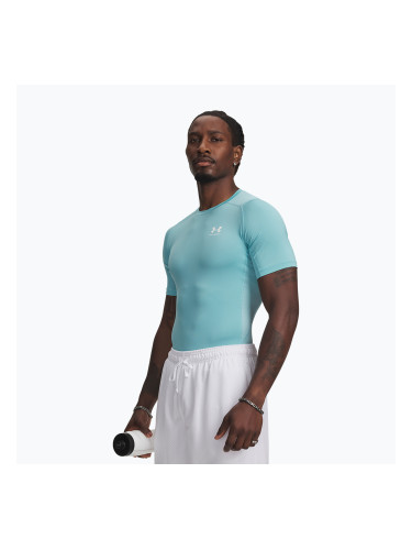 Мъжка тениска за тренировка Under Armour HG Armour Comp blue haze/white