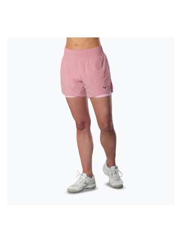 Дамски шорти за бягане Mizuno Active 2in1 4.5 rose elegance