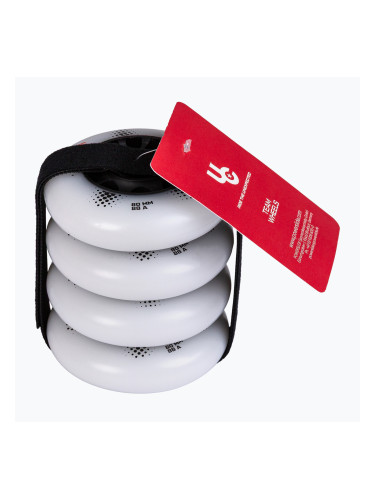 Колела за ролери UNDERCOVER WHEELS Team Pro 80 mm/88A 4 pcs. white