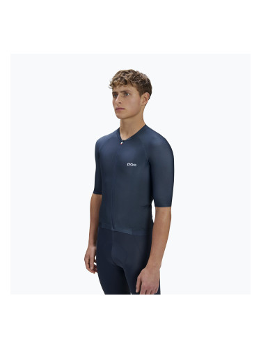 Мъжка тениска за колоездене POC Pristine apatite navy