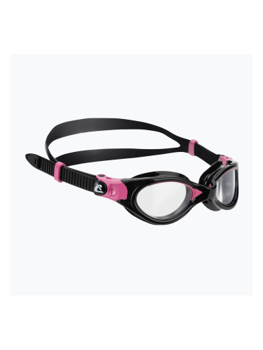 Дамски очила за плуване Cressi Flash black/pink