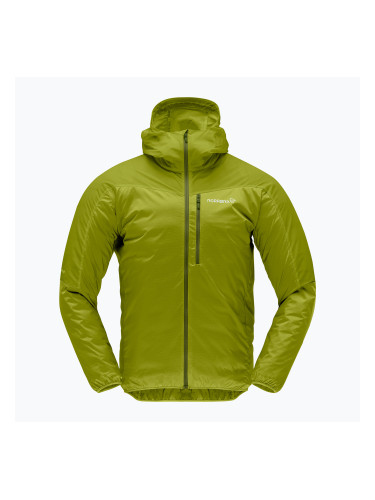 Мъжко ветроустойчиво яке NORRONA Faketind Aero60 Zip Hood golden lime