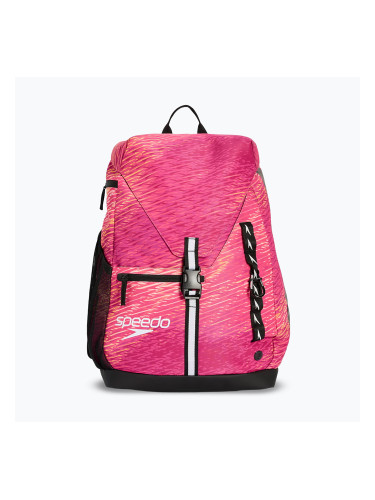 Раница за плуване Speedo Team Printed 35 l opaline margarita pink