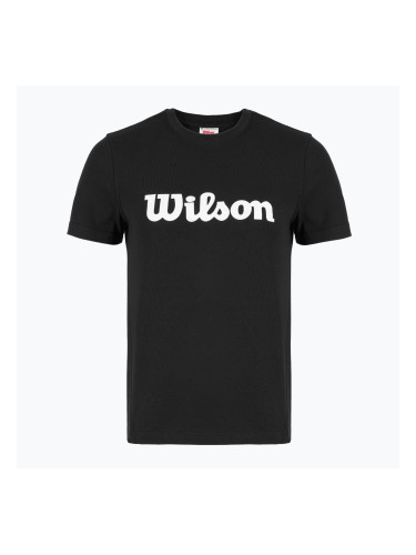 Дамска тенис фланелка Wilson Team Graphic Script W black script