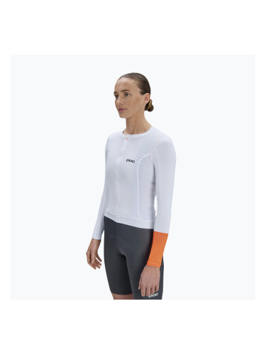 Дамска блуза с дълъг ръкав за колоездене POC Cadence Jersey hydrogen white
