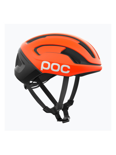 Велосипедна каска POC Omne Beacon MIPS fluorescent orange matt/uranium black matt