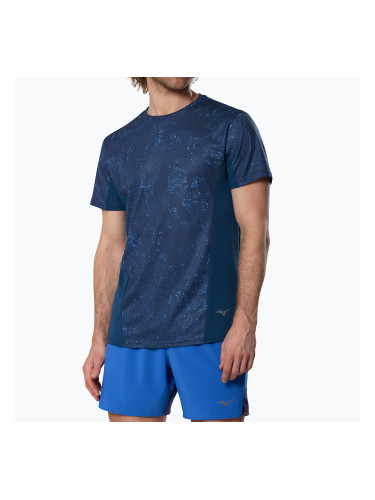 Мъжка тениска за бягане Mizuno Active DryAeroFlow Graphic estate blue