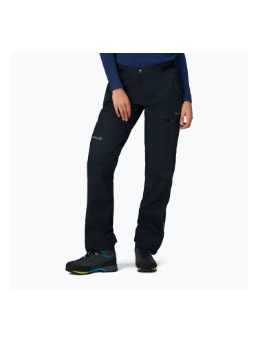 Дамски панталони за трекинг NORRONA Falketind Gore-Tex caviar black