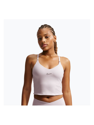 Спортен сутиен Nike Light Support Padded platinum violet