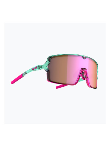 Слънчеви очила Tripoint 008 Lake Prespa Small X crystal neon turquoise/brown/pink multi