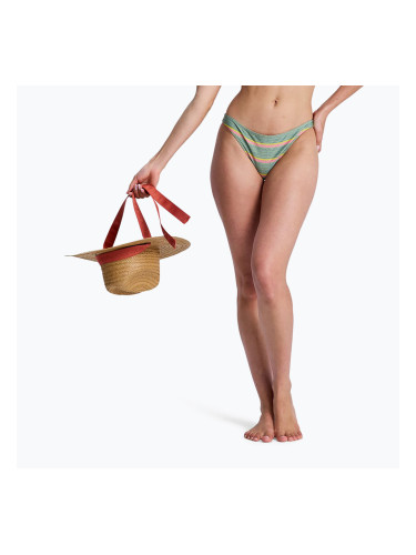 Долнище на бански костюм ROXY Ocean Dreamer Cheeky oil green say it with stripes 