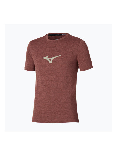 Мъжка тениска за бягане Mizuno Core Runbird Tee copper brown