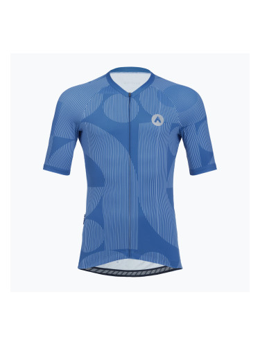 Мъжка тениска за колоездене ATTABO Vites navy blue