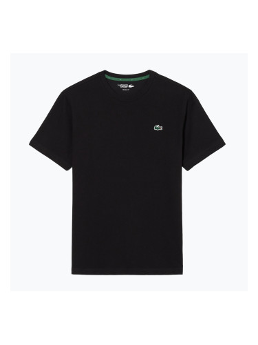 Мъжка фланелка за тенис Lacoste TH0003 black/lamb's lettuce