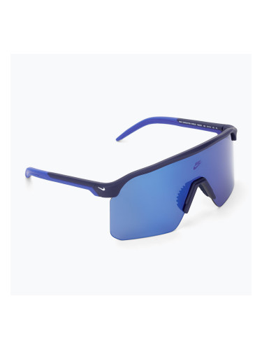 Слънчеви очила Nike Expedition Shield matte blue void/ blue mirror