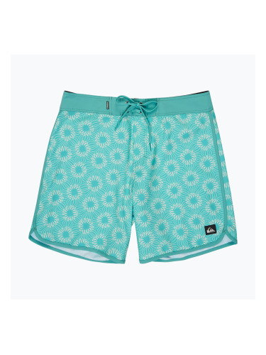 Мъжки бански шорти Quiksilver Surfsilk Scallop 18“ aqua ocean mayhem