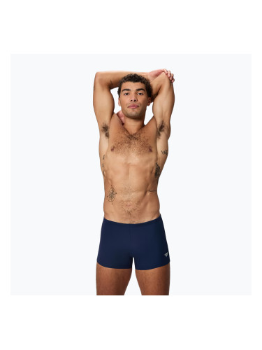 Мъжки боксерки за плуване Speedo Endurance+ Logo Aquashort peacoat
