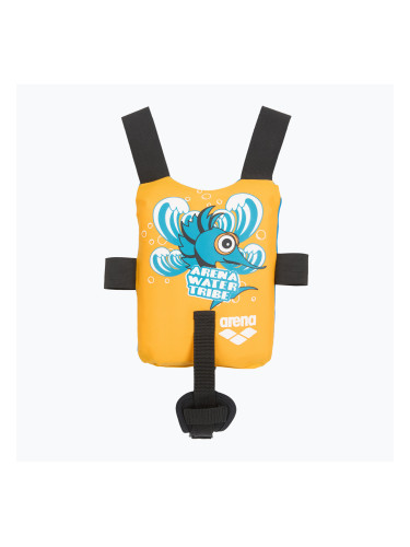 Детска спасителна жилетка Arena Water Tribe Swim Pad punk/yellow
