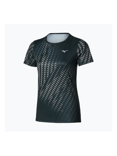 Дамска тениска за бягане Mizuno Core Graphic Tee black/grey