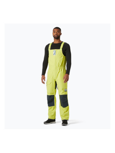 Мъжки панталони за ветроходство Helly Hansen Pier 4.0 Bib cyber lime