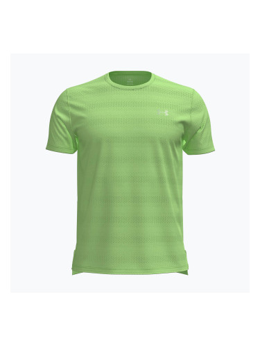 Мъжка тениска за бягане Under Armour Velociti lumos lime/white