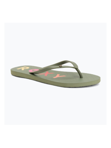 Дамски джапанки ROXY Sandy III oil green