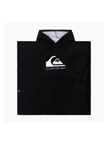 Детско пончо Quiksilver hoody towel boy black