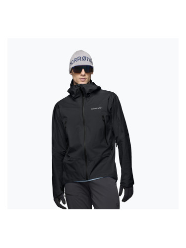 Мъжко яке за дъжд NORRONA Falketind Gore-Tex caviar black