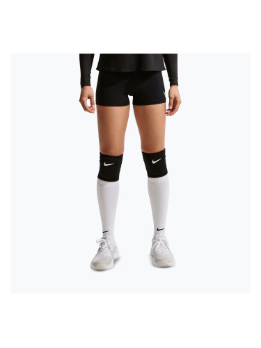 Дамски тренировъчни шорти Nike Pro Mid Rise Biker 3" black/white/metallic silver