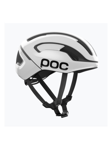 Велосипедна каска POC Omne Air MIPS hydrogen white/uranium black matt с лого