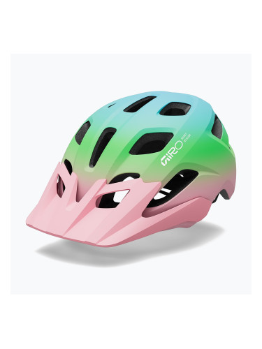 Детска велосипедна каска Giro Tremor Child JR matte light pink/green fade