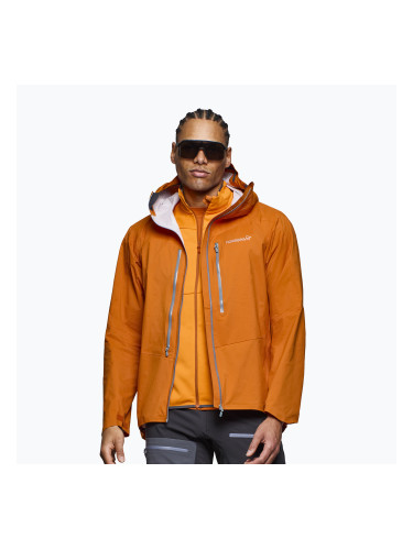 Мъжко яке за дъжд NORRONA Falketind Dri1 gold flame