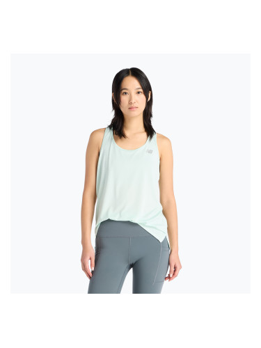 Дамска тениска за бягане New Balance Sport Essentials Tank cosmic jade