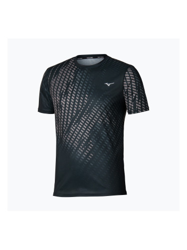 Мъжка тениска за бягане Mizuno Core Graphic Tee black/grey