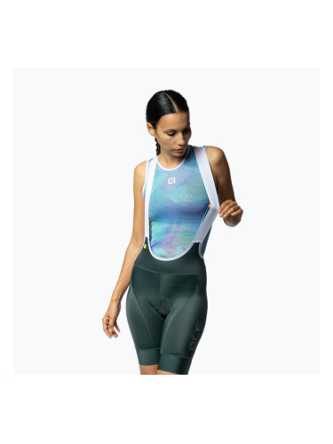 Дамски шорти за колоездене Alé Magic Colour Bibshorts forest green