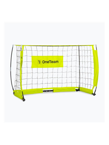Футболна врата OneTeam Flex Square 120 x 80 cm зелена