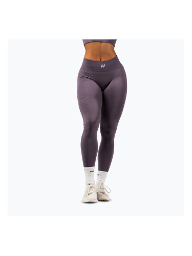 Дамски тренировъчен клин NEBBIA Flow Seamless Maximum Push-Up dark grey