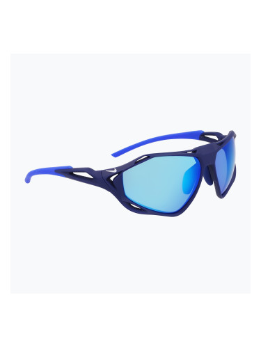 Слънчеви очила Nike Zeus Rise matte void blue/blue mirror