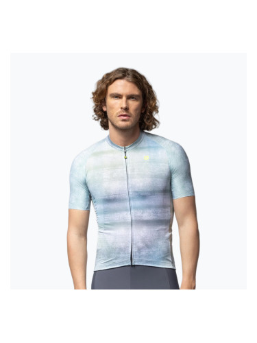 Мъжка тениска за колоездене Alé Traccia white