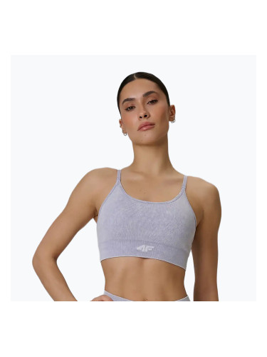 Спортен сутиен 4F Solar Punk F203 violet allover