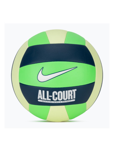 Волейболна топка Nike All Court green strike/blue force/white размер 5