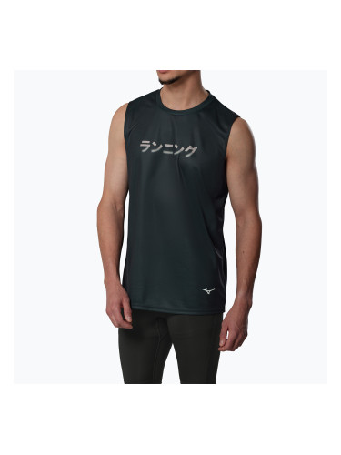 Мъжка тениска за бягане Mizuno Core Graphic Sleeveless black