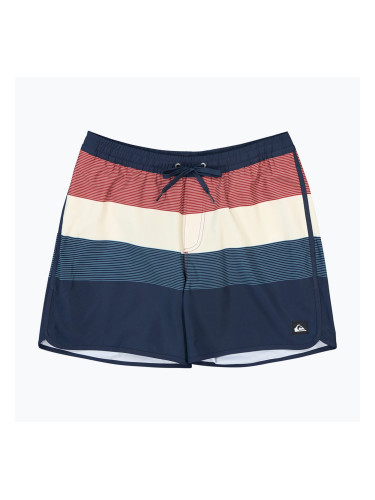 Мъжки бански шорти Quiksilver Stretch Scallop Volley 16“ dark navy tijuana