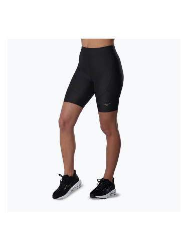 Дамски шорти за бягане Mizuno Alpha Mid black