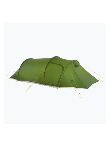 Палатка за къмпинг 3 - местна Naturehike Opalus 3 силикон/зелено