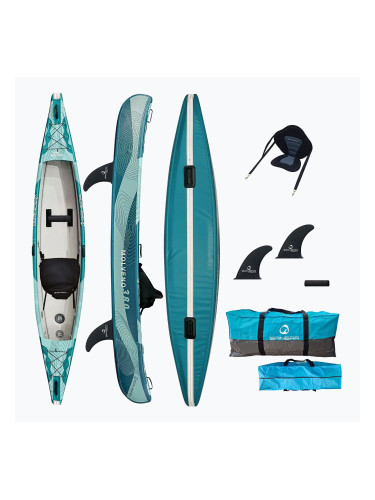 Надуваем каяк 1-местен SPINERA Molveno 380 teal/white/grey