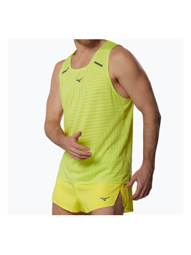Мъжка тениска за бягане Mizuno Tech Light Tank lightning yellow