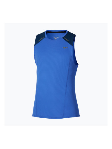 Мъжка тениска за бягане Mizuno Active DryAeroFlow Tank Top dazzling blue